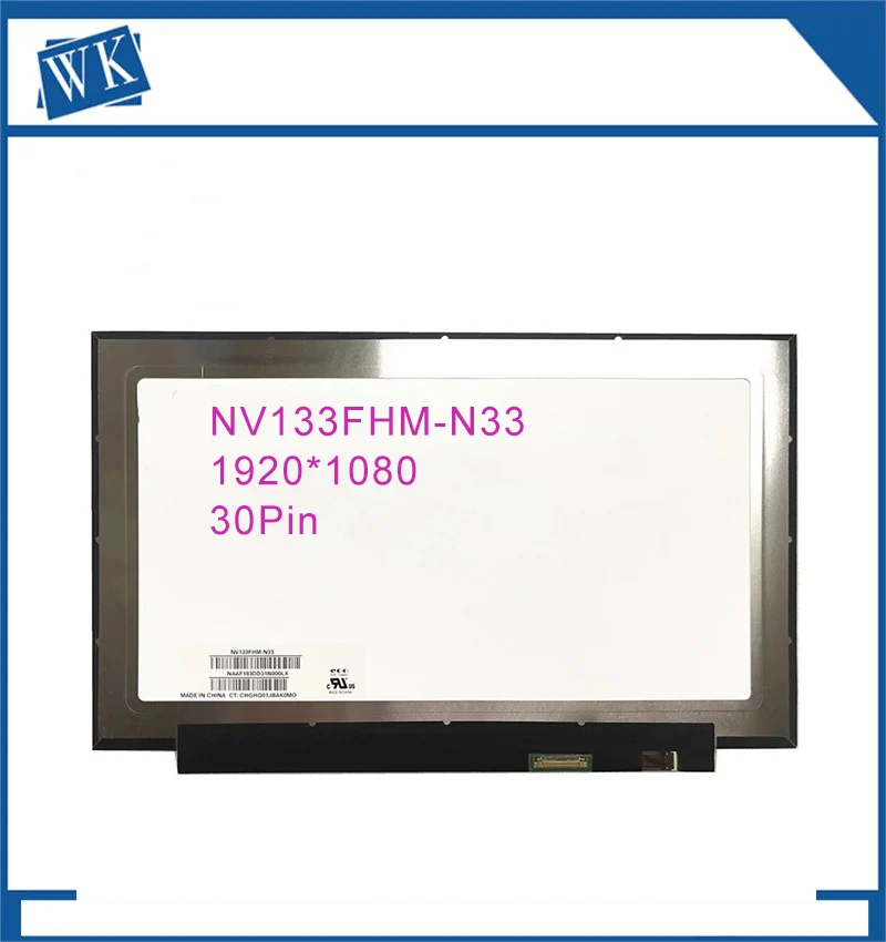 13 3 &quotкомпьютер ноутбук NV133FHM N33 ЖК дисплей pantalla светодиодный IPS с точечной FHD 1080p