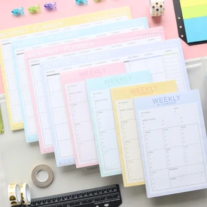 Милый цветной Органайзер Domikee для офиса и школы, нежный органайзер для школьников, студентов