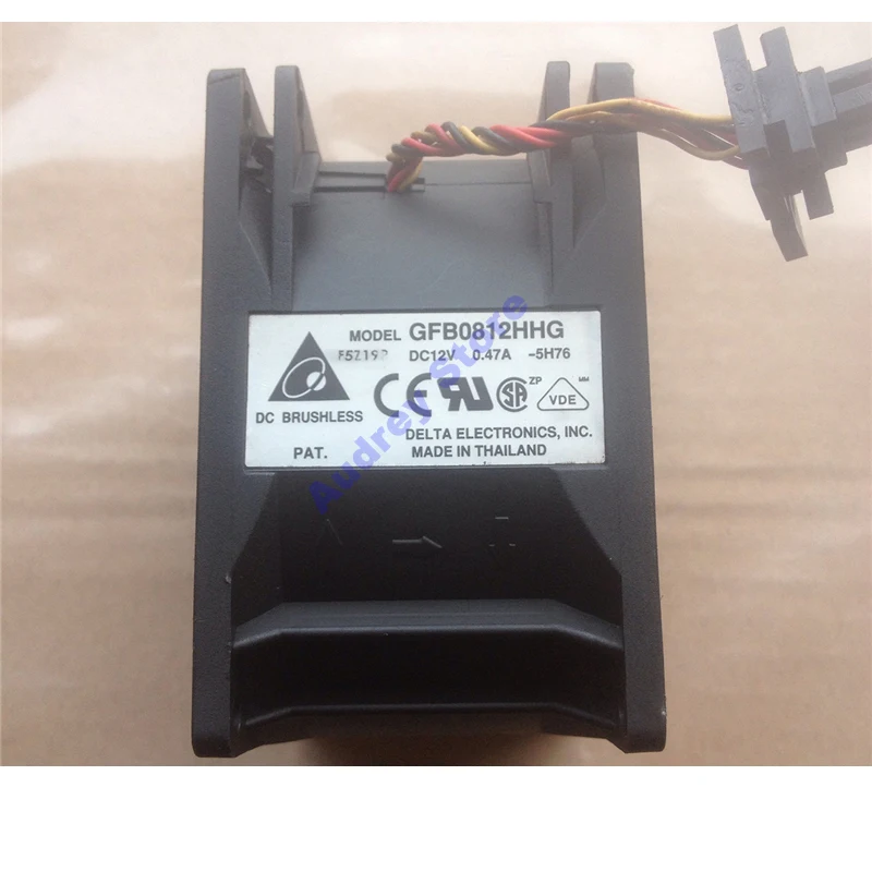 

Delta 8050 12 В 0.47A 8 см GFB0812HHG высокообъемный Турбовентилятор 6-проводной воздуходувка