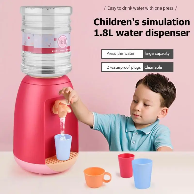Изящный мини диспенсер для воды набор игрушек DIY простота безопасности Кухонная
