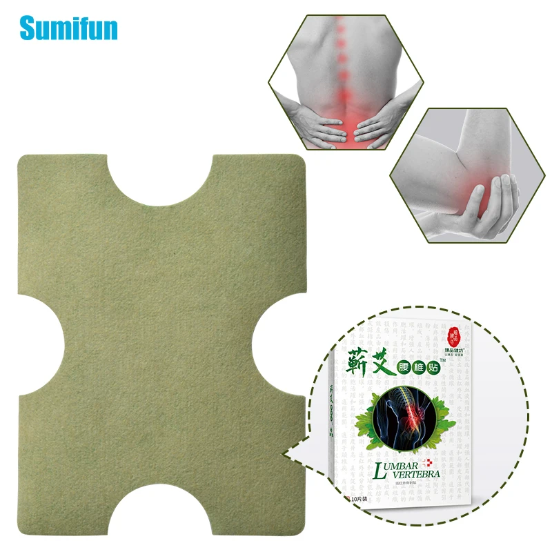 10 шт. пластыри для снятия поясницы|Пластыри терапевтические| |