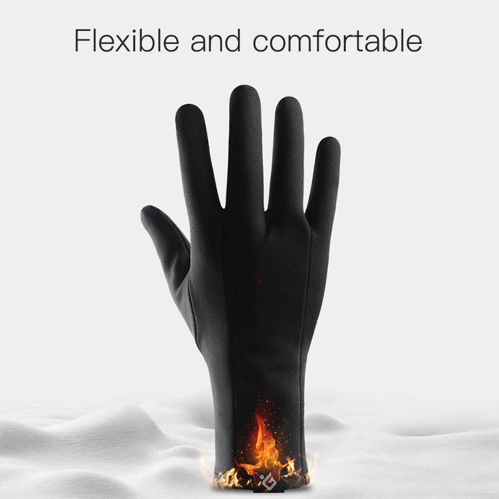 Перчатки для езды на велосипеде с сенсорным экраном утепленные сохраняющие