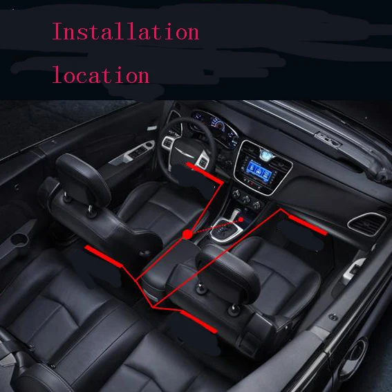 Автомобильная светодиодная подсветка лампа 2 в 1 для Mazda 5 8 3 Axela 6 - купить по