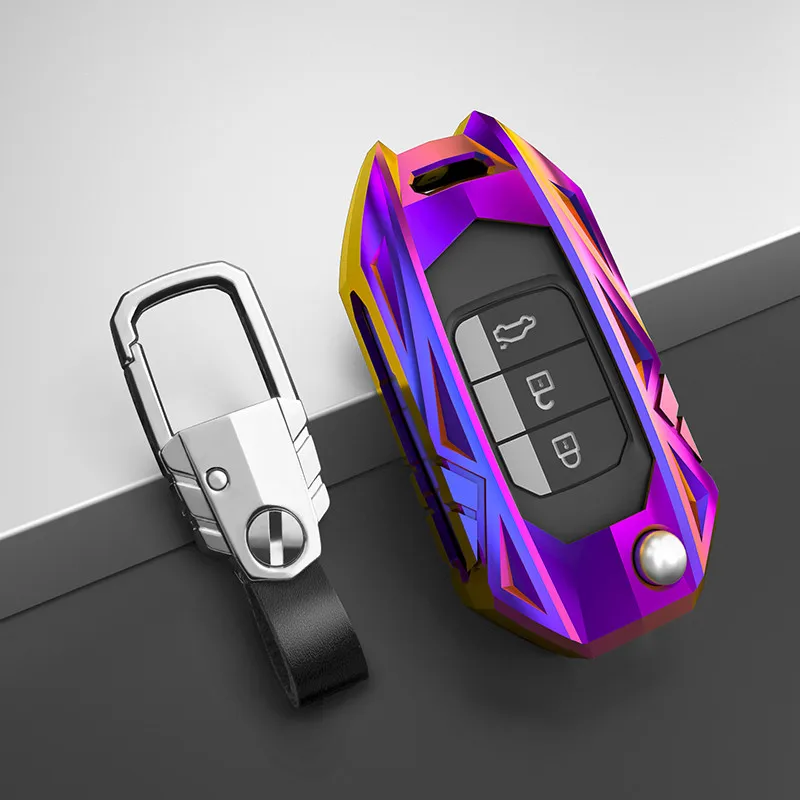 

Car Accessories Car Key Fob Pocket Cover Case For Honda Civic CR-V HR-V Accord Jade Crider Odyssey 2015- 2018 Remote Protector