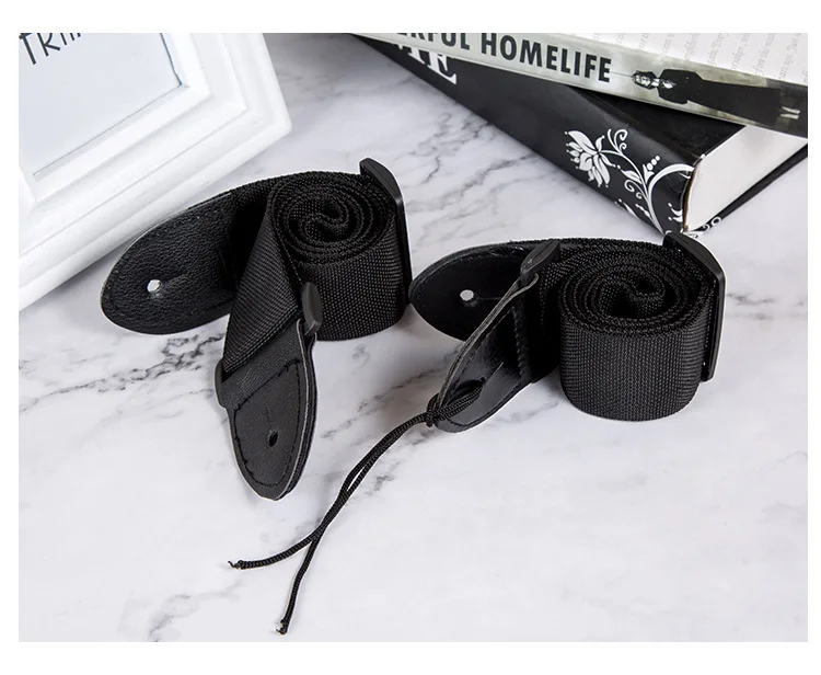 Новый 2019 Универсальный Регулируемый ремень для гитары нейлоновое крепление с ПУ