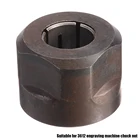 12,7 мм 1 черная металлическая Цанговая гайка 12 дюйма, детали для гравировального станка 1Makita 3612, гравировальный станок 20X27 мм