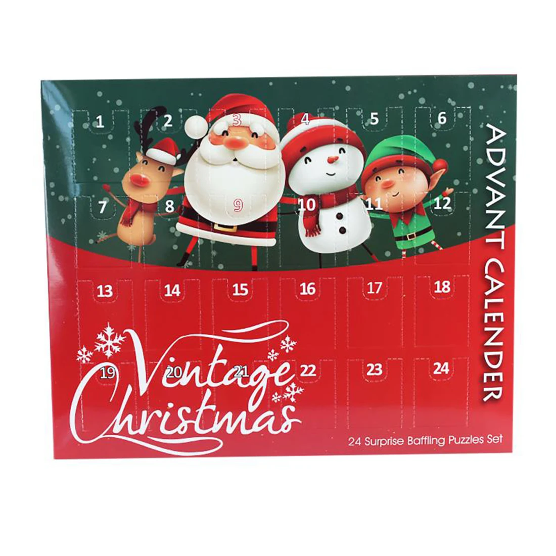 

24 шт./компл. рождественский подарок, металлические головоломки для мозга, игрушки для взрослых и детей, игровые головоломки, набор игрушек д...