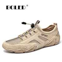 plus size suede leather shoes men loafers octopus casual shoes soft driving shoes flats walking lace up walking men shoes