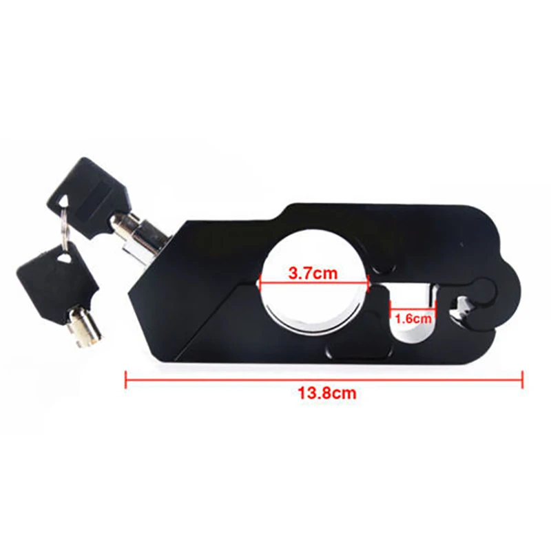 

Motorcycle Anti-Theft Lock Bike Handlebar Brake Clutch Security Lock Bicycle Accessories for Universal Motorcycles