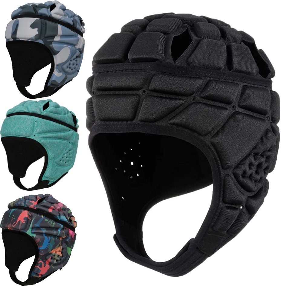 Rugby Helmet Headguard Headgear Soccer Cap Head Protector Soft Protective Helmet for Kids Youth Football шлем американски футбол