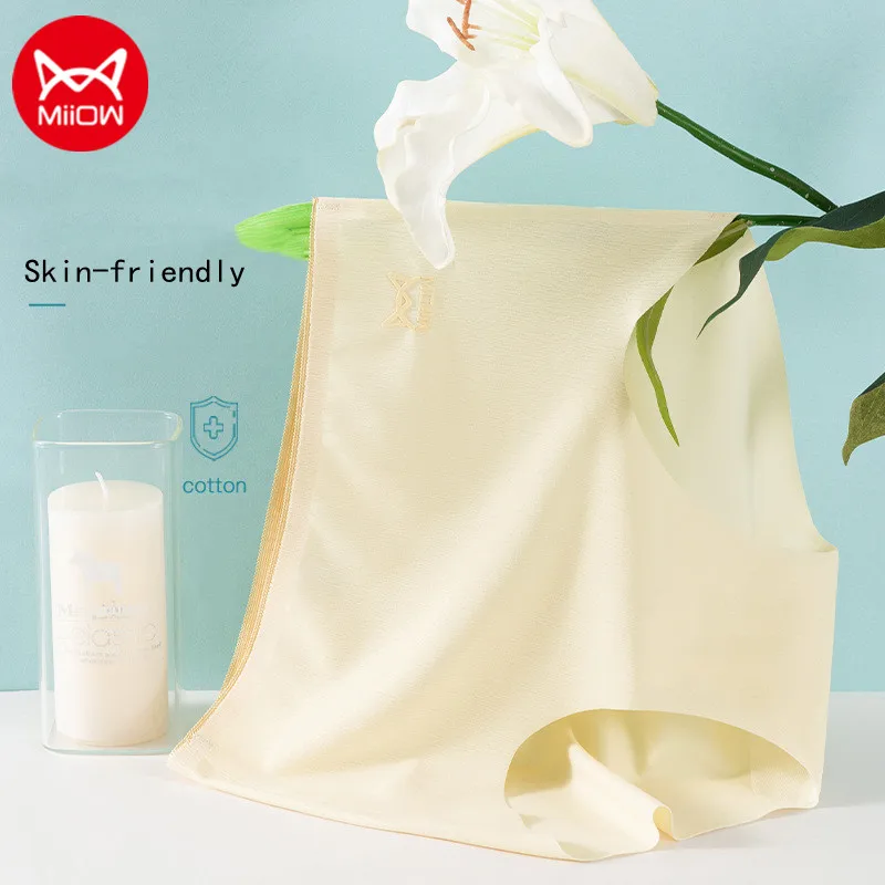 

3 шт., женские антибактериальные трусы с высокой талией