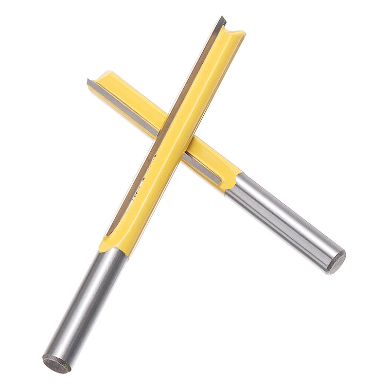 

2pcs Wood Router Bit Extra Long Cleaning Bottom Router Bits Cutter Tools 8mm Shank For CNC Woodworking Clean Bits