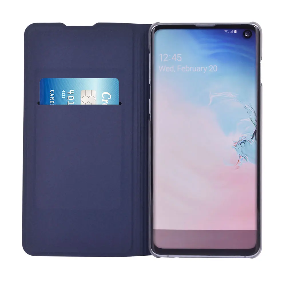 Чехол-раскладушка кожаный чехол для телефона samsung Galaxy A10 10 2019 SM A105 A105F A105FN A105G A105M