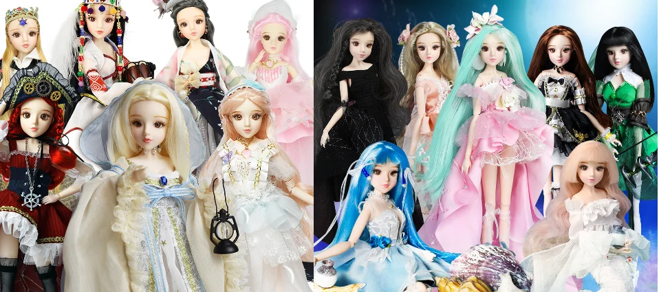 1/6 BJD кукла MMgirl кукла Таро С наряд элегантное платье обувь шляпа макияж 30 см Модная Кукла подарок для девочки