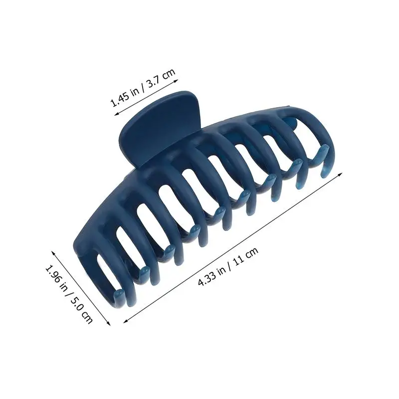 

8PCS Acrylic Shark Claw Hair Clip Multi-functional Practical Hair Claw Clip