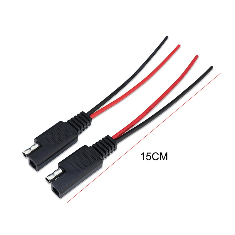 1 пара Удлинительный кабель SAE 18AWG быстроразъемный провод длина 15 см штекер