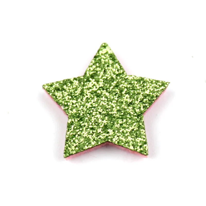 70 шт. 2 см блестящие аппликации в форме звезды из фетра для детского творчества