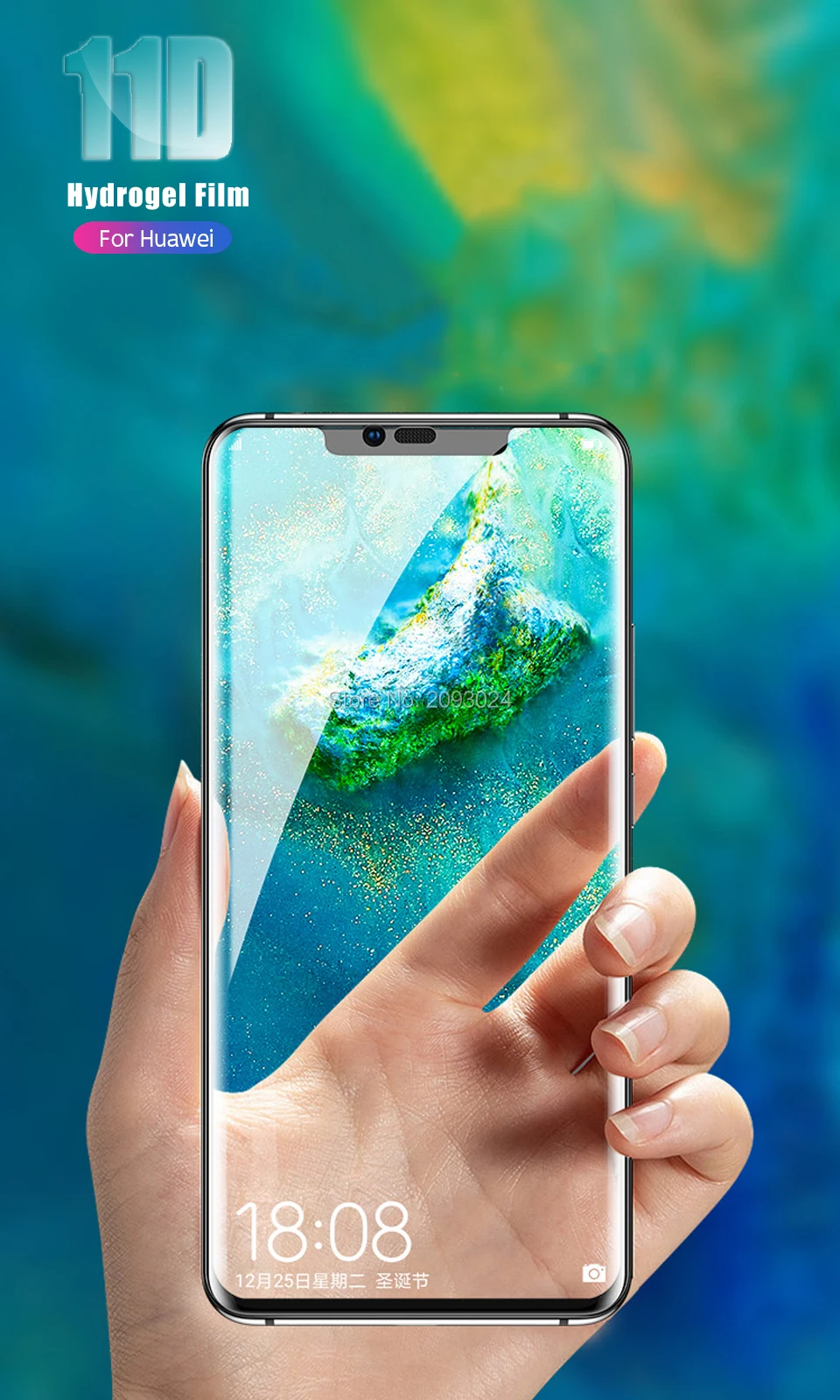 10D мягкая Гидрогелевая Защитная пленка для Huawei Mate 10 pro защитная экрана Pro не