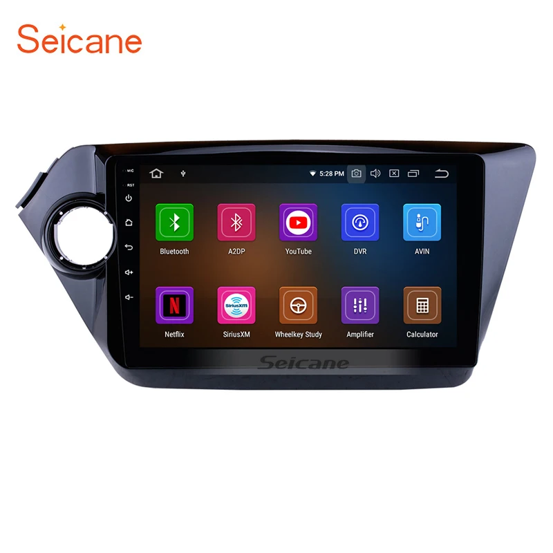 Seicane Автомобильный GPS мультимедийный плеер для KIA K2 RIO 2012 2013 2014 2015 радио 9 &quotAndroid9.0