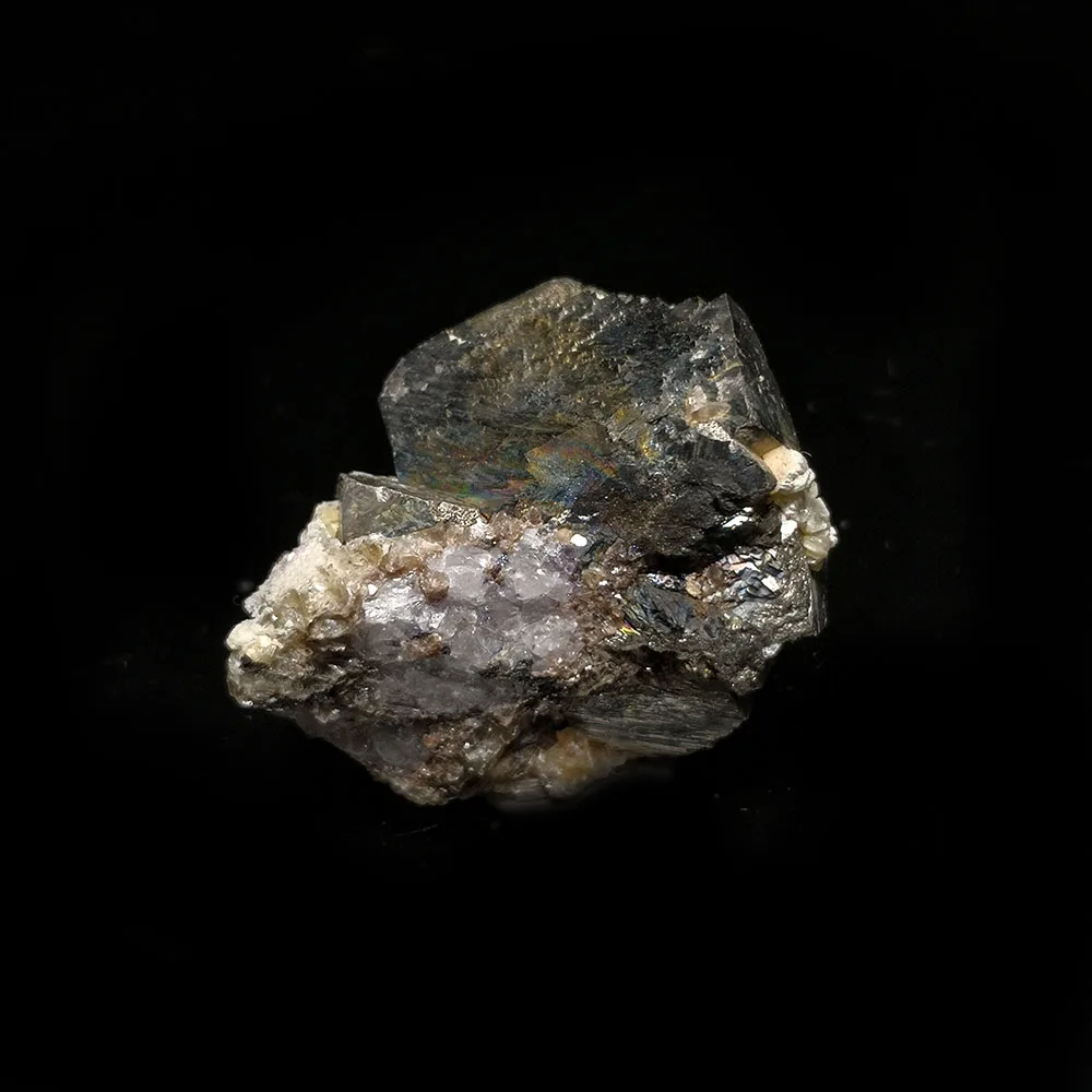 

63g A5-3sun Natural Stone Arsenopyrite Mica Mineral Crystal Specimen Home Decoration From Yaogangxian Hunan Province China