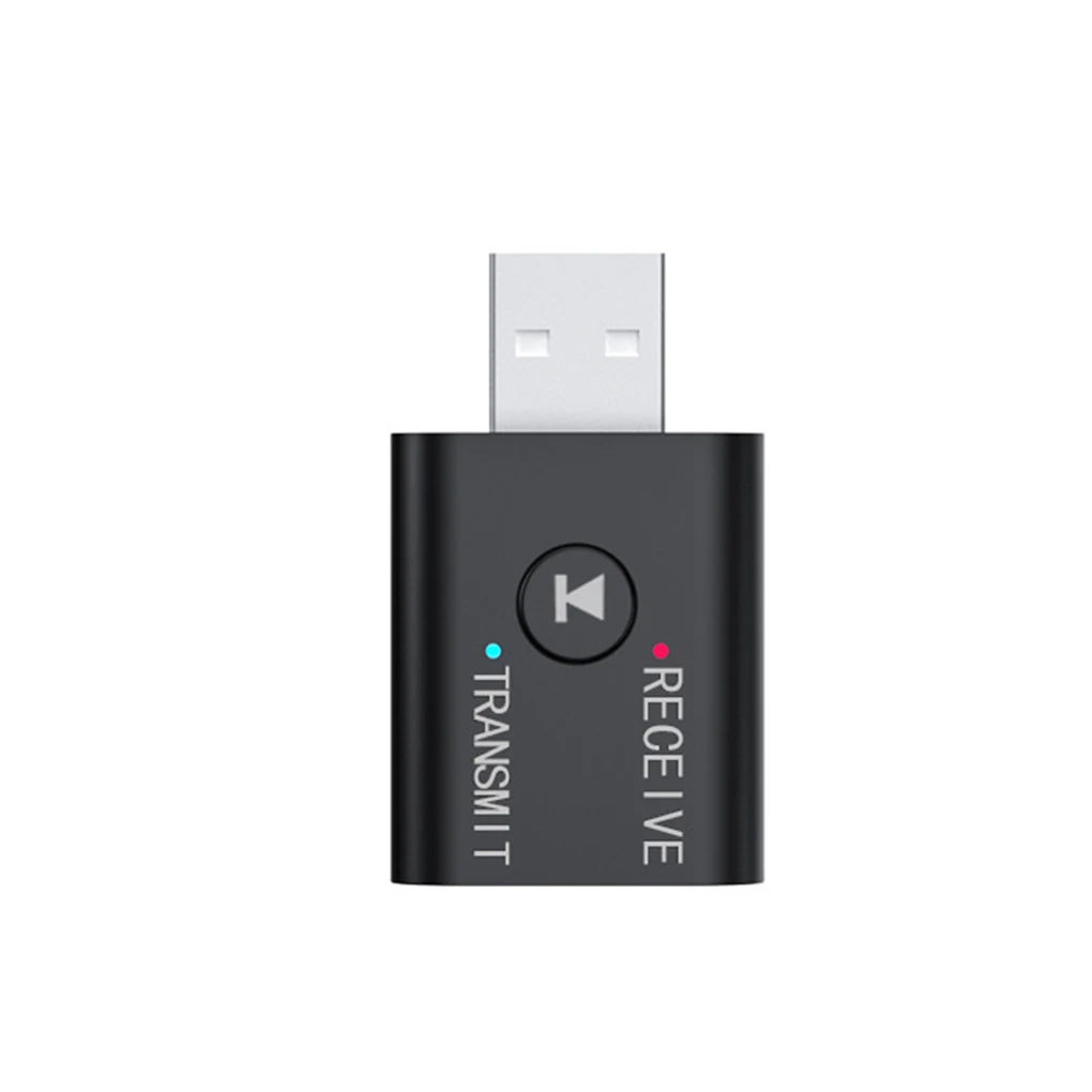 2 в 1 Bluetooth 5 0 аудио передатчик приемник Компьютер ТВ Портативный беспроводной USB