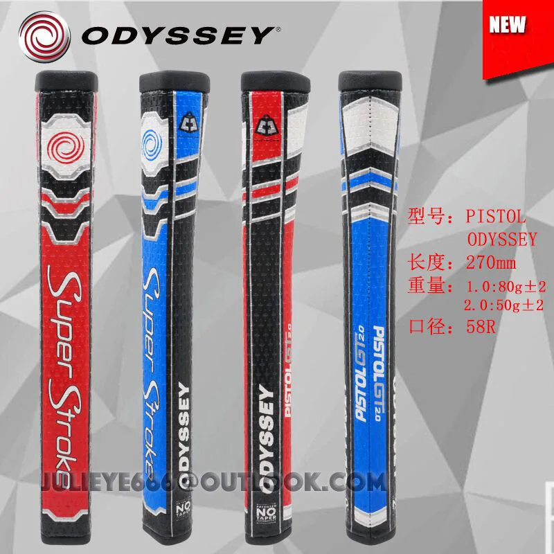 

ODYSS** Golf Club Putter Grip 1pcs/Lot Soft Feel PU Club Grips Size 1.0/2.0