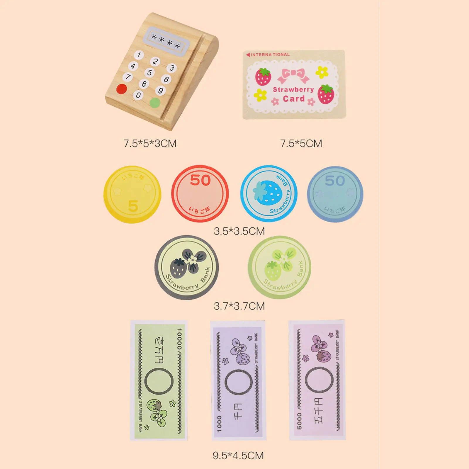 

Simulation Cash Register Shopping Cashier Pretend Play Toy Birthday Gift