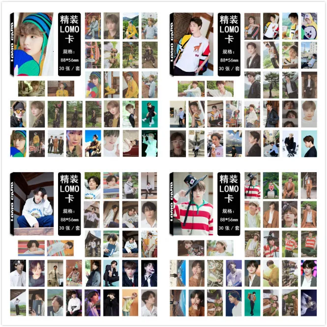 30 шт./компл. Kpop Bangtan Boys летний альбом Фотокарта хорошее качество Bangtan Boys Photo Lomo Card Bangtanboys Новые поступления Kpop
