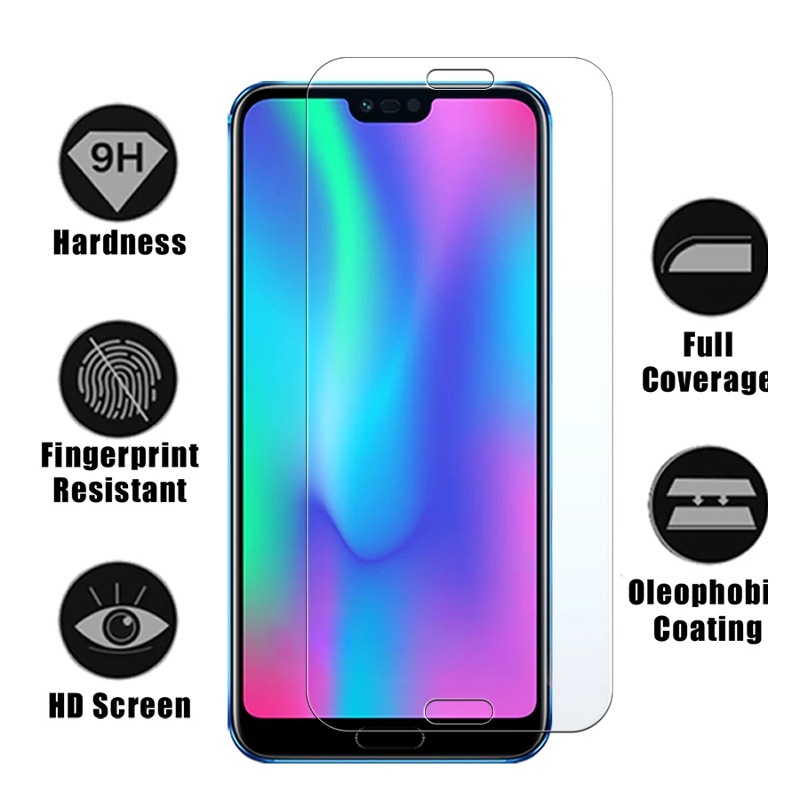 

5 шт. защитные очки для huawei p20 lite p20pro защита экрана p10 p9 p8 plus 2017 закаленное стекло для p 20 10 9 8 p20 lite пленка