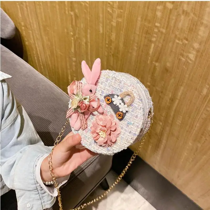 

2021 New Women's Bag Ins Fashion Personality Single Shoulder Bag Rabbit doll Women's Messenger Bag crossbody bag Coin Purse