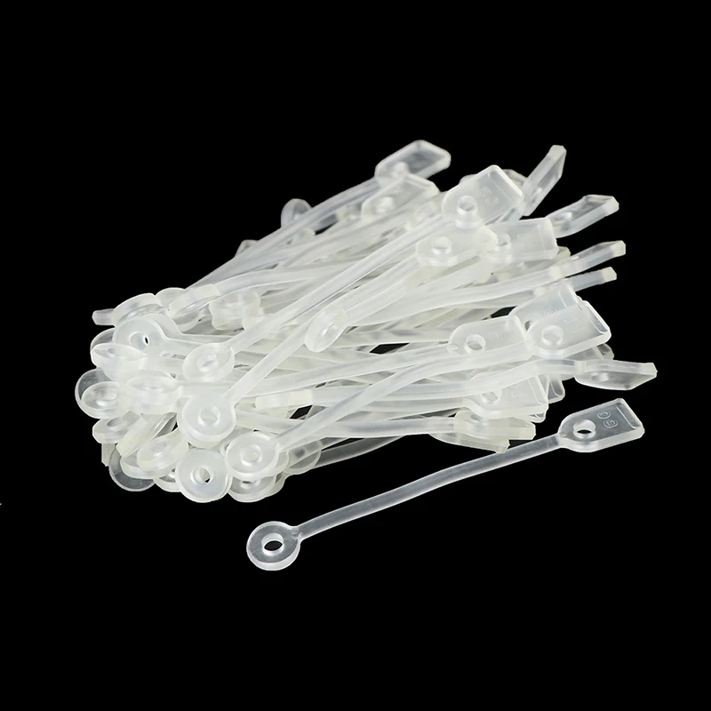 

50pcs Perm Rod Bands Replacement Elastic Rubber Bands Perm Rods Curler Roller