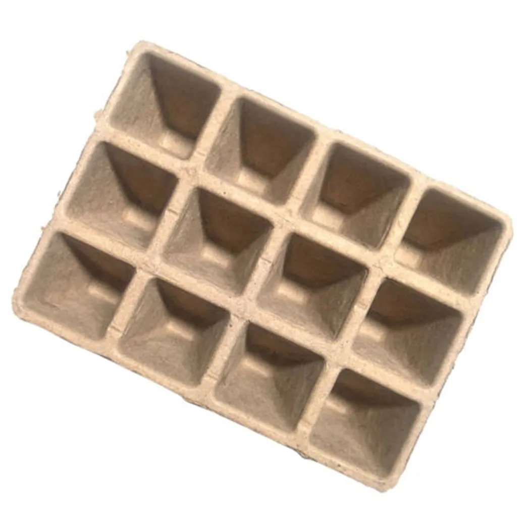 

12 Grid Plants Nursery Paper Pots For Cultivating Various Of Plants Fruits Garden