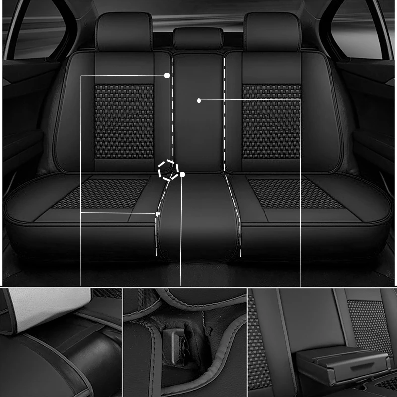 Набор чехлов для автомобильных сидений универсальные подушки безопасности