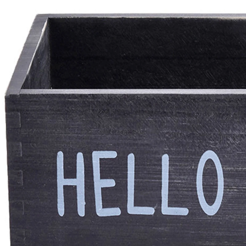 

Wooden Home Storage Box Desktop Sundries Storage Box Bathroom Storage Rack Home Decor