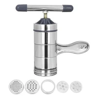 manual stainless steel pasta maker pasta press crank cutter fruit juicer cookware making spaghetti kitchen tool