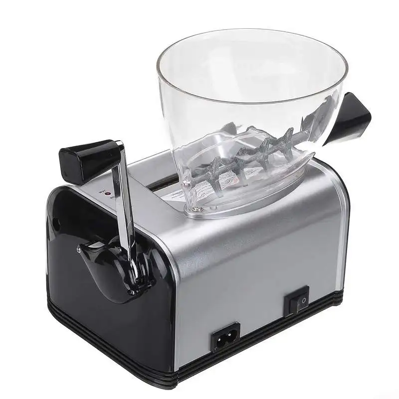 XNEMON Новый 220 В автоматический Электрический измельчитель табака ролик