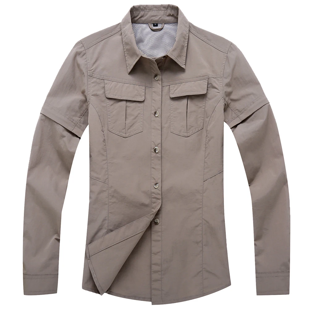 Facecozy женская уличная рубашка для рыбалки Женская быстросохнущая куртка походов