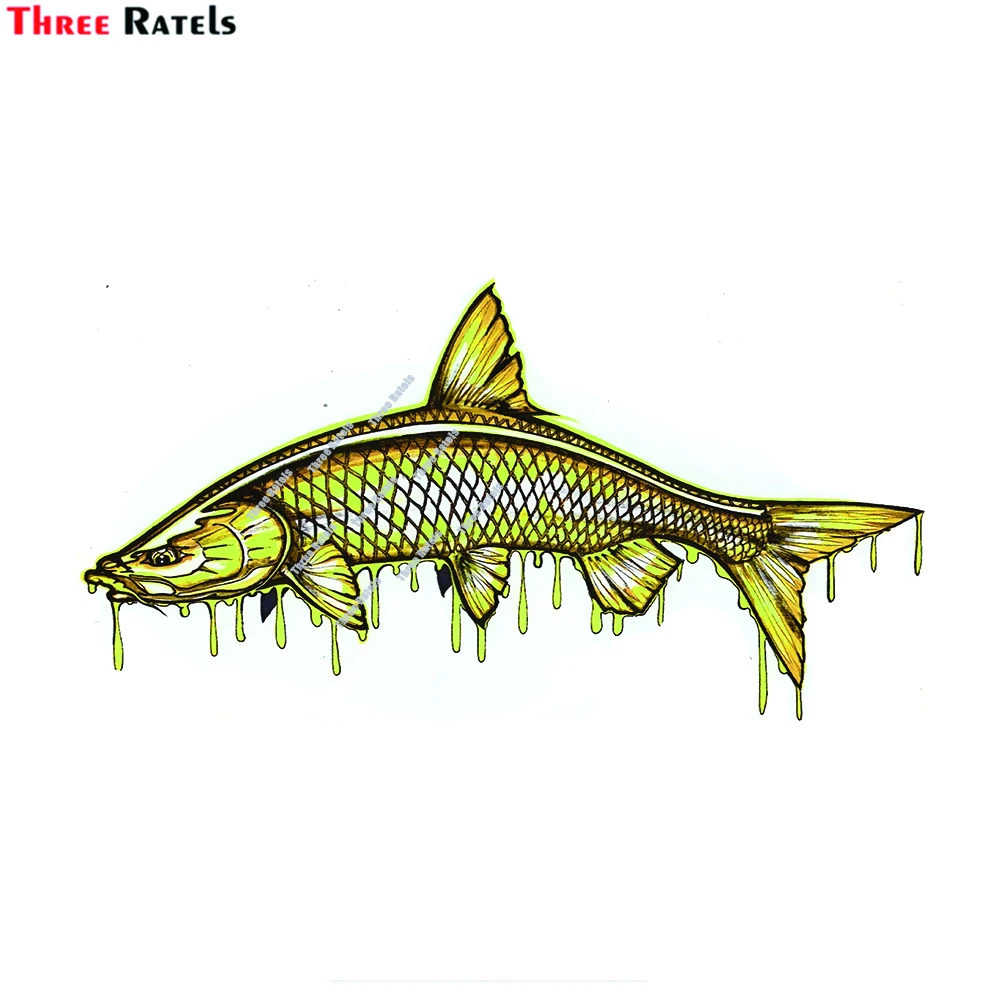 Наклейки для ноутбука багажа скейтборда тройной Ratels D771