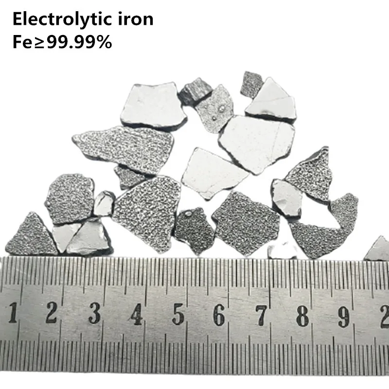 

100 Grams Electrolytic Iron Block, 99.95% Pure Fe, Free Shipping