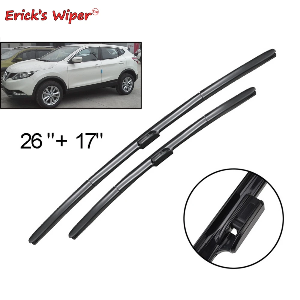 Щетки стеклоочистителя Erick's LHD для Nissan Qashqai J11 2013 - 2020 (стиль OE) лобовое стекло