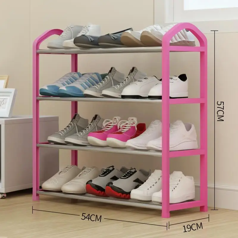 

New Simple Shoe Rack Home Economic Dormitory Dustproof Storage Shoe Cabinet Space Shoes Shelf Rack Shoes Organizers