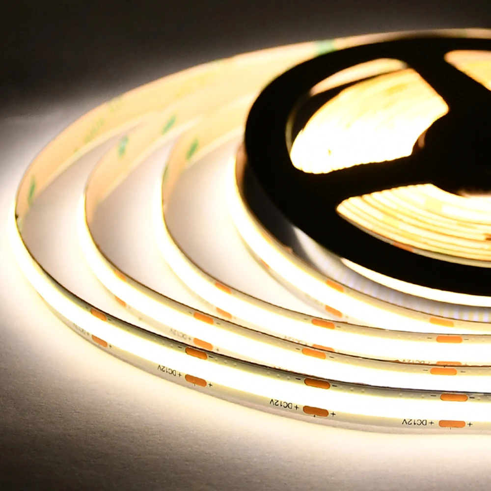 LED Strip Light 5V 480LEDs/M High-Density Flexible Lights COB with USB Interface For Kitchen Window Decoration | Лампы и освещение