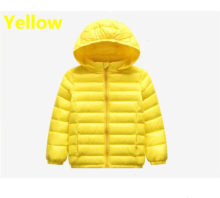 Children's Wear Autumn and Winter New Boys and Girls Cotton Jacket Lightweight Ultra Light Jacket Down Jacket Loose Coat