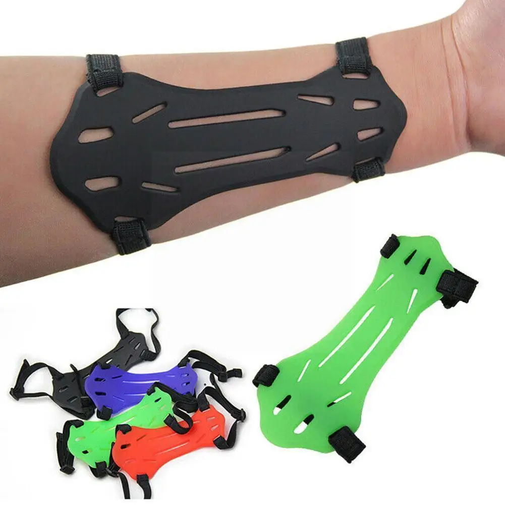

Silicone Archery Arm Guard Traditional Hunting Accessories Training Shooting Hunting Protector Recurve Outdoor B U4e3
