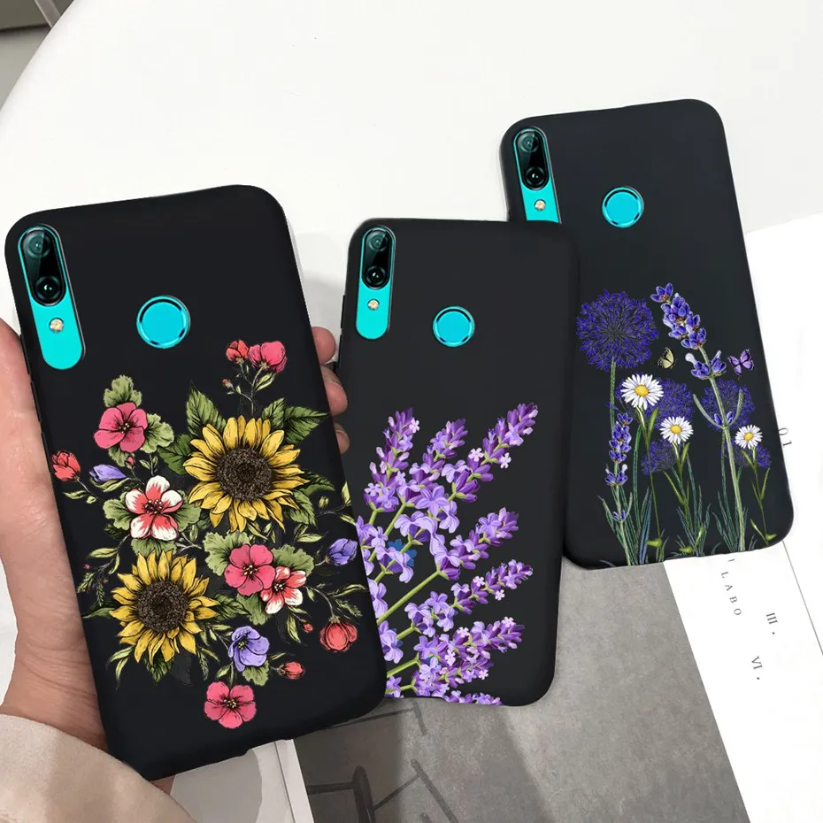 Милый силиконовый чехол для Huawei P Smart 2019 PSmart мягкая задняя крышка чехол-бампер