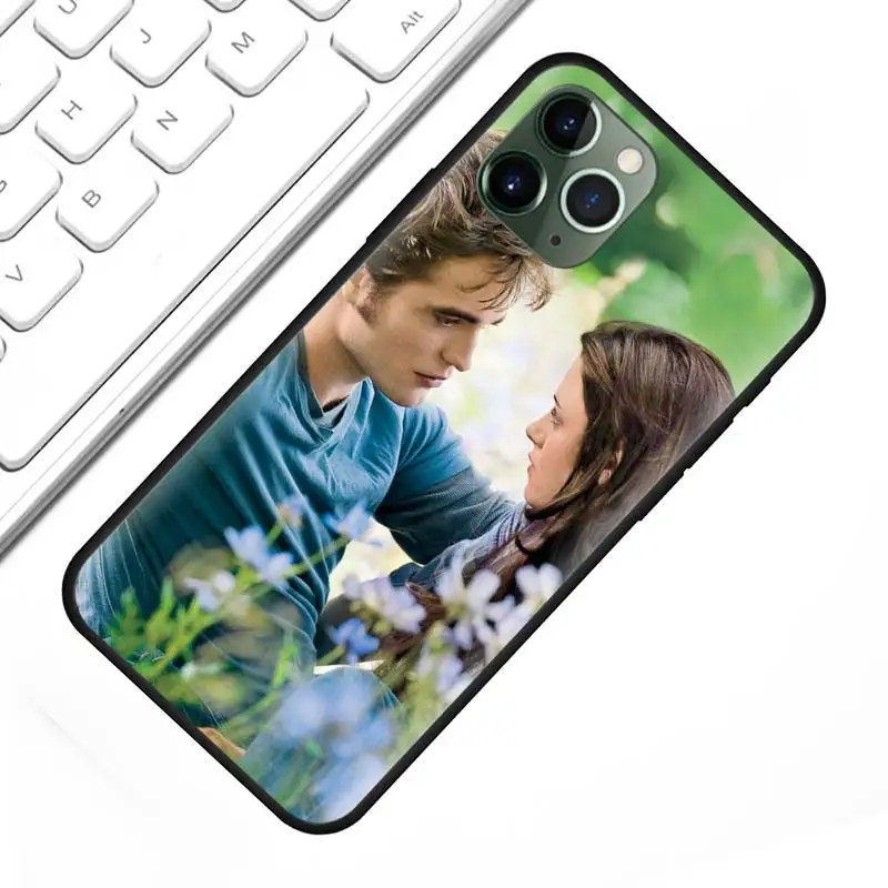 

Twilight Film Cases for iPhone 12 Mini 11 Pro X XR XS Max 7 8 6 6S Plus 5 5S SE 2020 Black Silicone Phone Cover