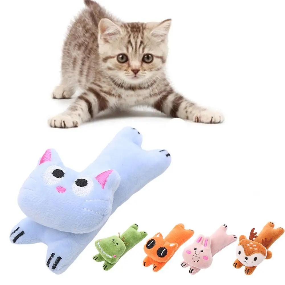 Котенка мягкие кошачья мята животного милый игрушечный кот игрушки для кошек