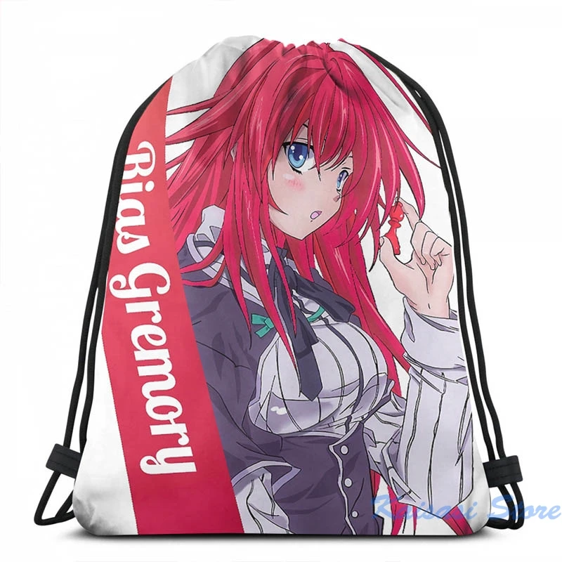 Забавный школьный рюкзак с графическим принтом Rias Gremory для мужчин и женщин