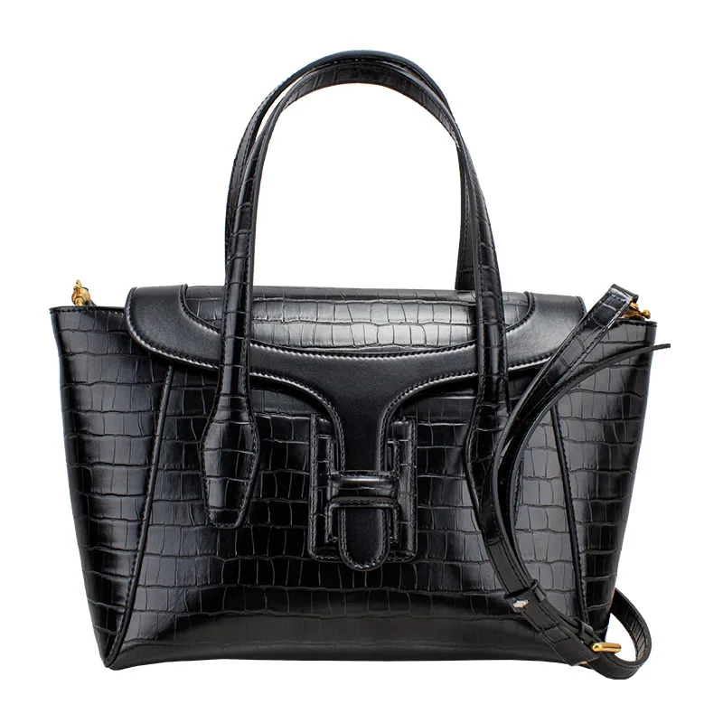 

Genuine leather handbag for woman New tote bag fashion trend cowhide messenger bag handbag large capacity lady bag