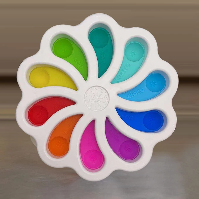 

Stress-Relief Toys Push Pops Bubble Sensory Toy Baby Toys & Gifts for Ages 2 To 3 LBV
